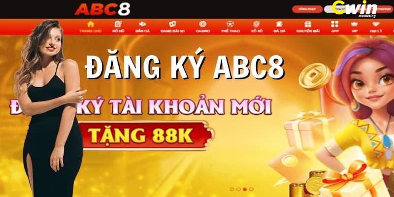 Lưu ý khi người chơi đăng ký ABC8