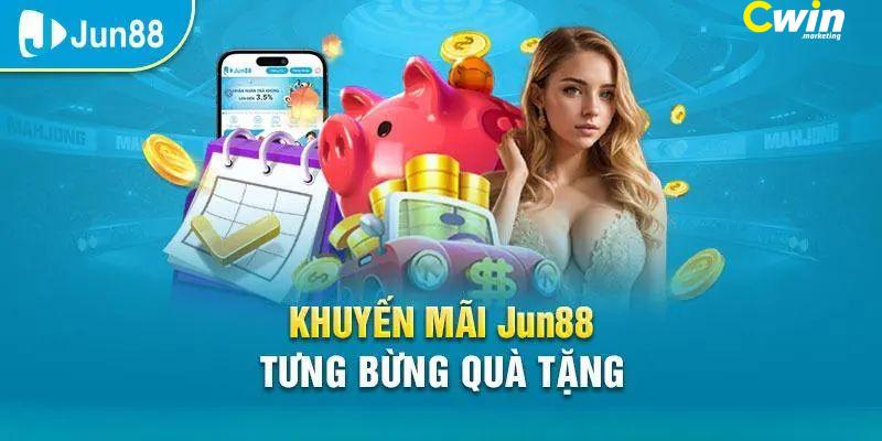 Khám phá chương trình nạp tiền hấp dẫn, thưởng siêu lớn từ Jun88