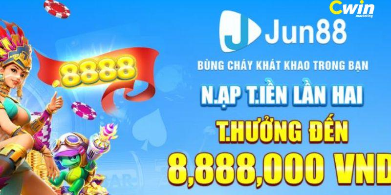 Nạp càng nhiều, thưởng càng khủng chỉ có tại jun88